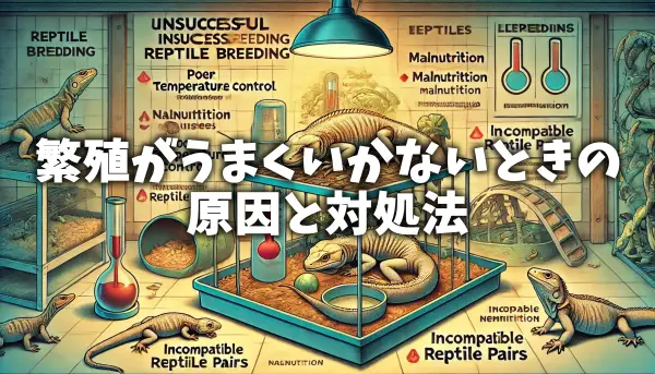 繁殖がうまくいかないときの原因と対処法